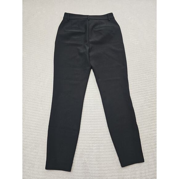 Express Pants Womens 4 Short Editor Skinny High Rise Black Office Business - Picture 8 of 9